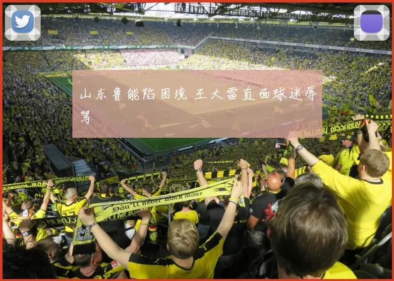 山东鲁能陷困境 王大雷直面球迷辱骂